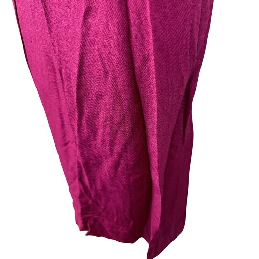 Smartee Togs Vintage Cherry Red Short Sleeve 1960s Sheath Short Sleeve Dress 12 - Picture 8 of 15